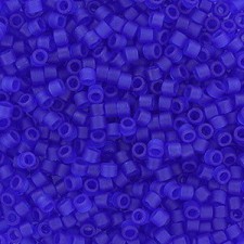 Miyuki delica Beads 11/0 - Transparant frosted cobalt DB-748